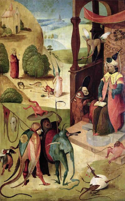 San Giacomo e il mago da Hieronymus Bosch